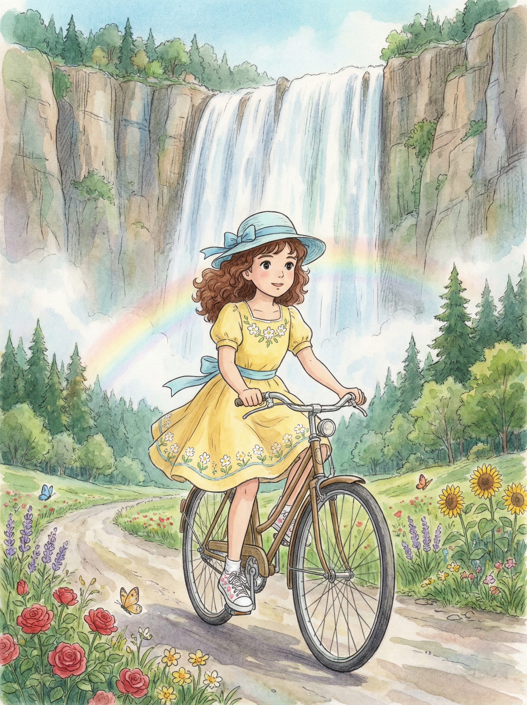 (Стиль Studio Ghibli: 1.4), (стиль...